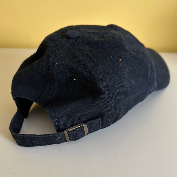 Black Cap with Rochester Plates Embroidered Logo - Picture 2 of 2